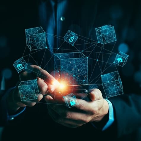 Gráfico de blockchain