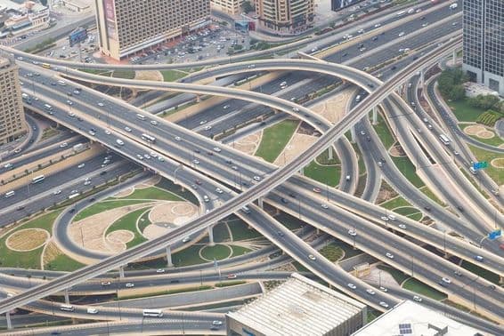 Carretera principal de Dubai