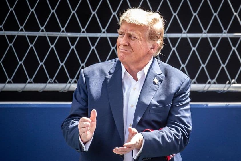 Donald Trump en Florida.