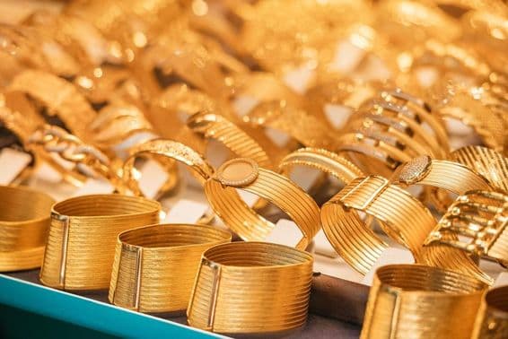 Oro de Dubái, pulsera de 24 quilates.