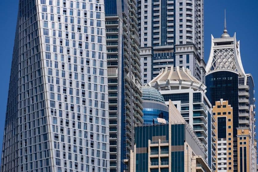 Rascacielos de Dubai.