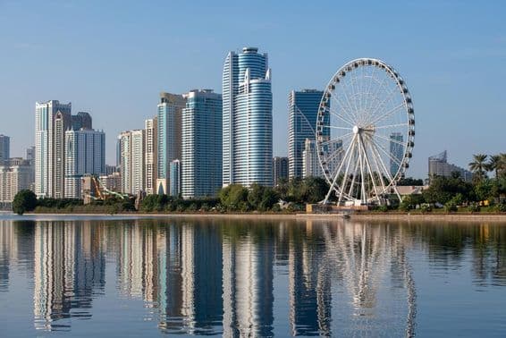 Panorama de Sharjah.