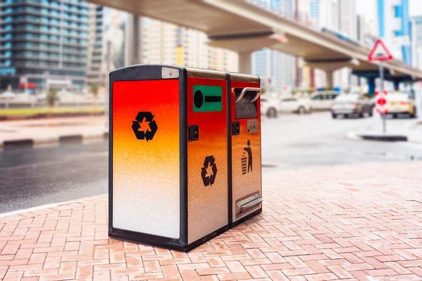 Contenedor de selección de Dubái.