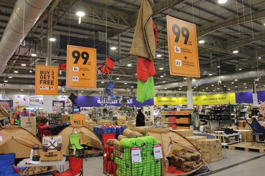 Gran tienda ACE en Dubai Festival City.