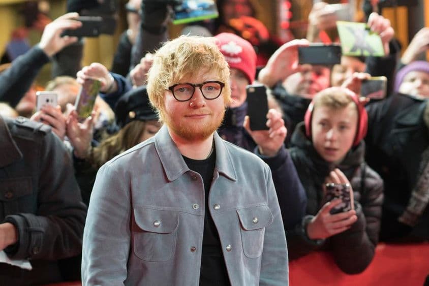 Ed Sheeran.