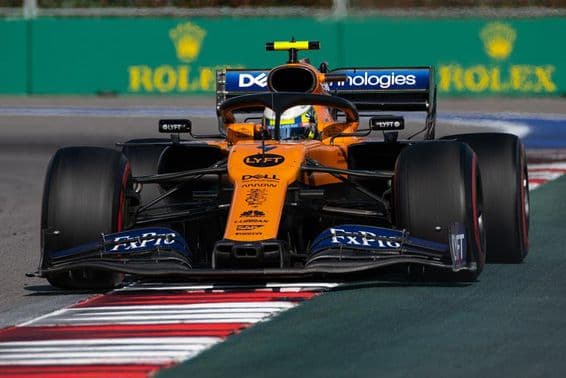 Coche de Fórmula 1 de McLaren.