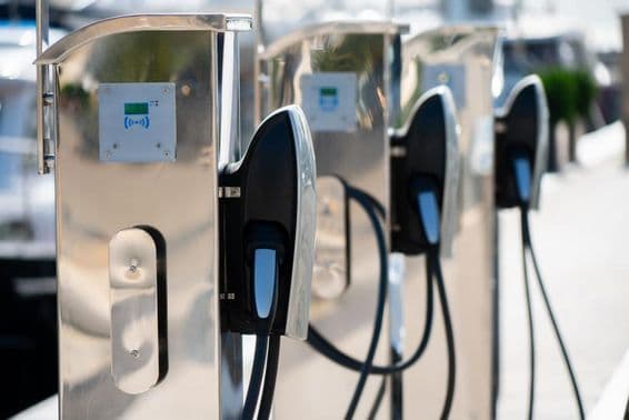 Cargadores para coches eléctricos.