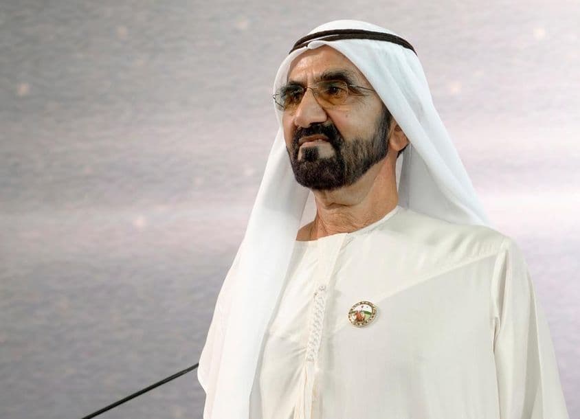 Sheikh Mohammed bin Rashid Al Maktoum, Vicepresidente y Primer Ministro de los EAU, y gobernante de Dubái.