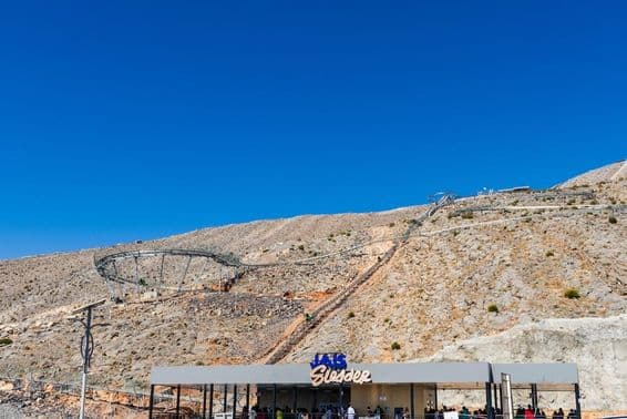 Popular atracción Jais Sledder en RAK.