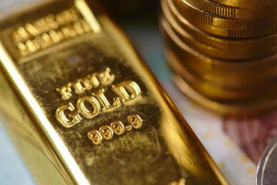 Oro de inversión con pureza 999.9.