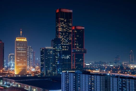 One Za’abeel, el edificio en voladizo más largo del mundo según el Guinness World Records.