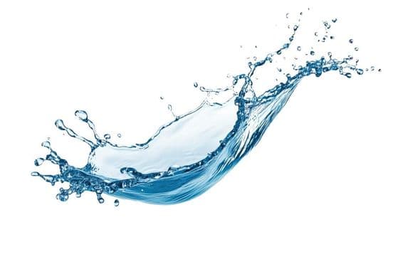 Salpicadura de agua corriendo.