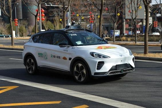 La próxima generación de taxis autónomos de Baidu y BAIC Group.