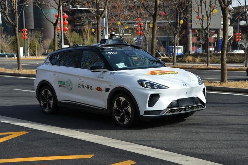 La próxima generación de taxis autónomos de Baidu y BAIC Group.