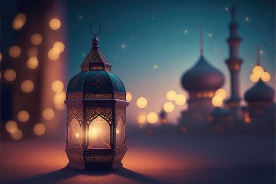 Linterna de Eid Al Adha.