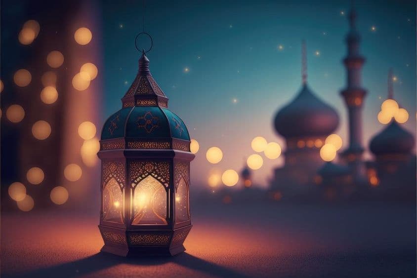 Linterna de Eid Al Adha.