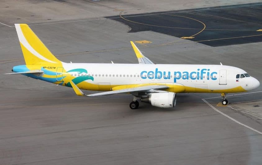 Airbus A320-200 de Cebu Pacific.