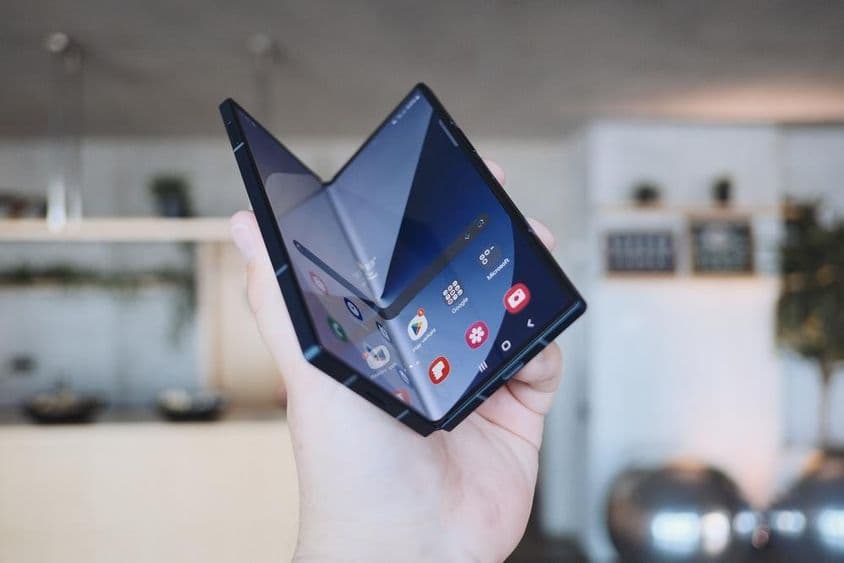 Smartphone plegable Samsung Galaxy Z Fold.