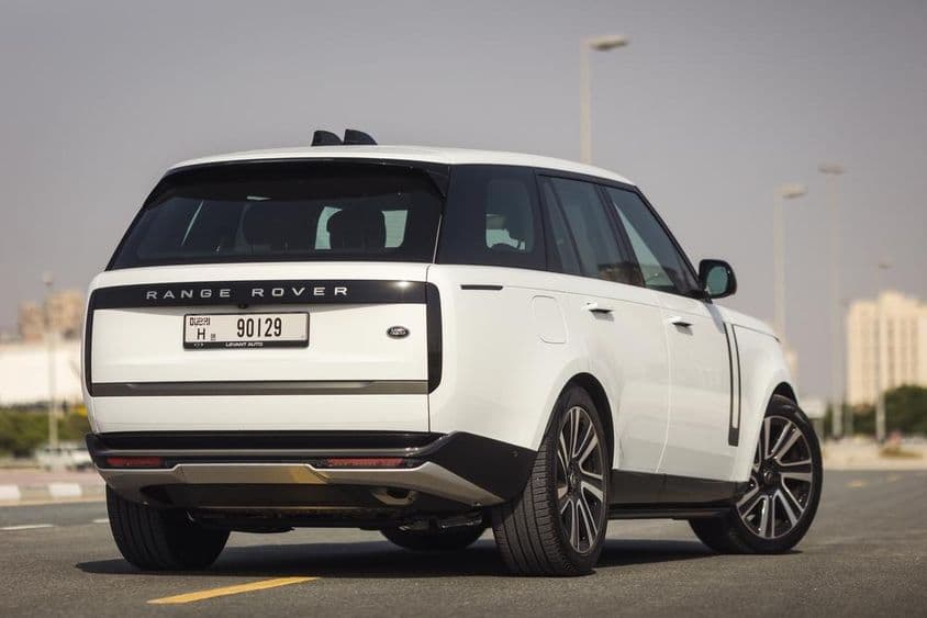 DUBAI, Emiratos Árabes Unidos Range Rover Vogue.