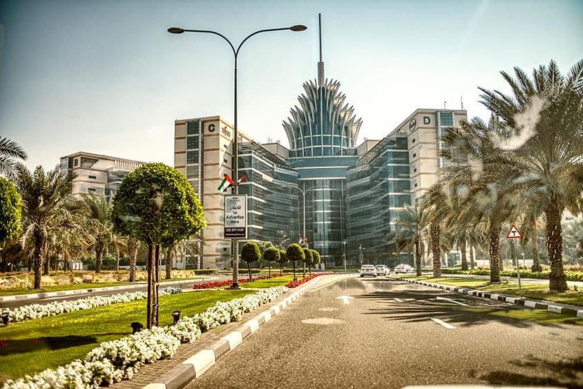 Los edificios de Silicon Oasis son el núcleo de Dubai Academic City.