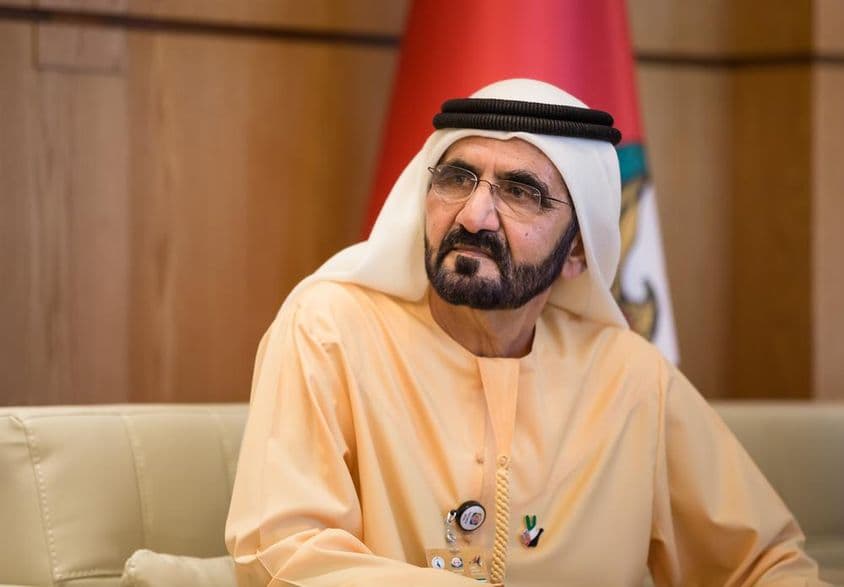 Jeque Mohammed bin Rashid Al Maktoum.