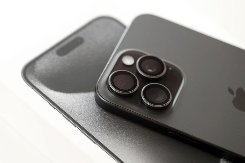 Smartphone Apple iPhone 15 Pro Max.