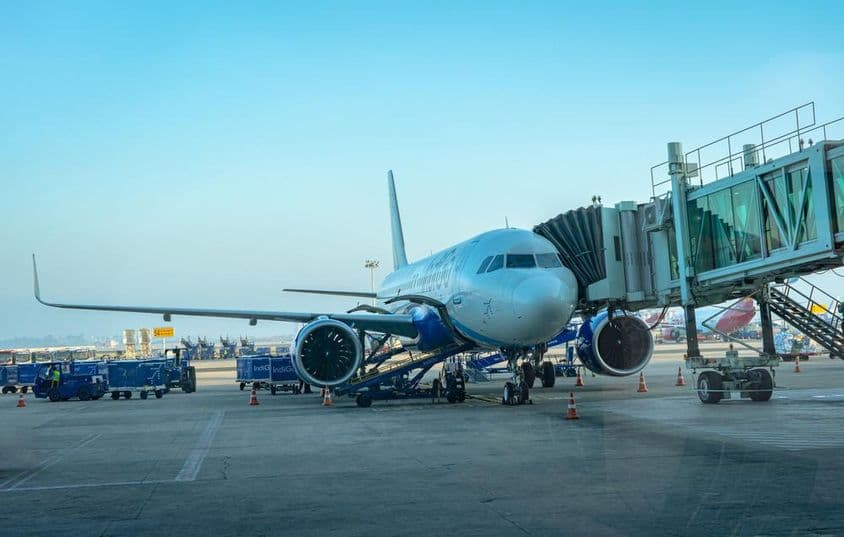 IndiGo, aerolínea de bajo costo más grande de India, con 280 aviones.