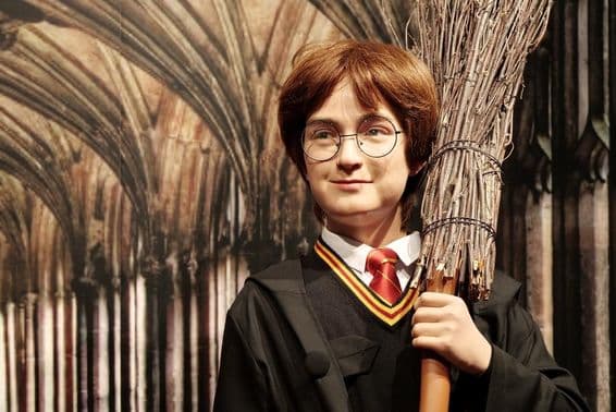 Figura de cera de Harry Potter.