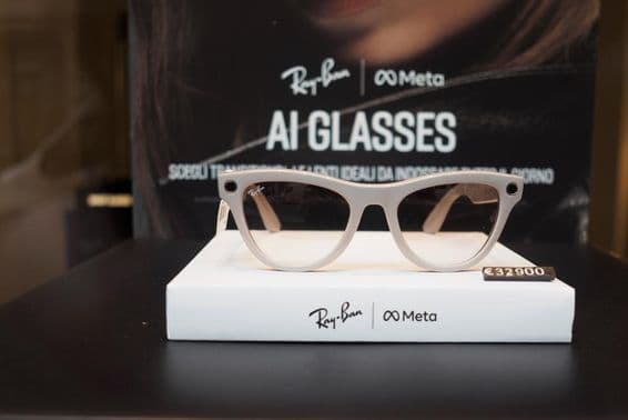 Gafas inteligentes Ray Ban Meta.