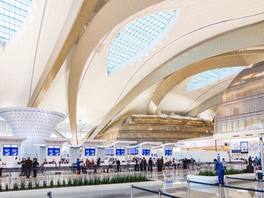 Aeropuerto Internacional Zayed en Abu Dhabi.