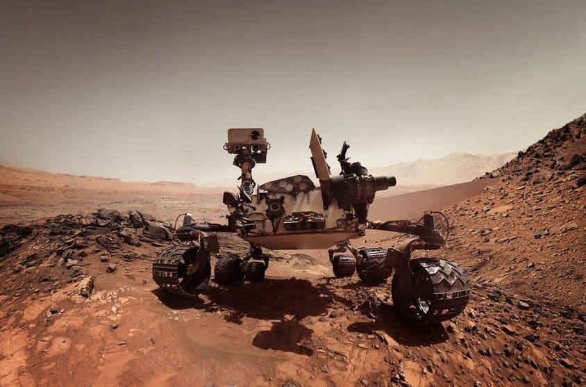 rover en Marte.