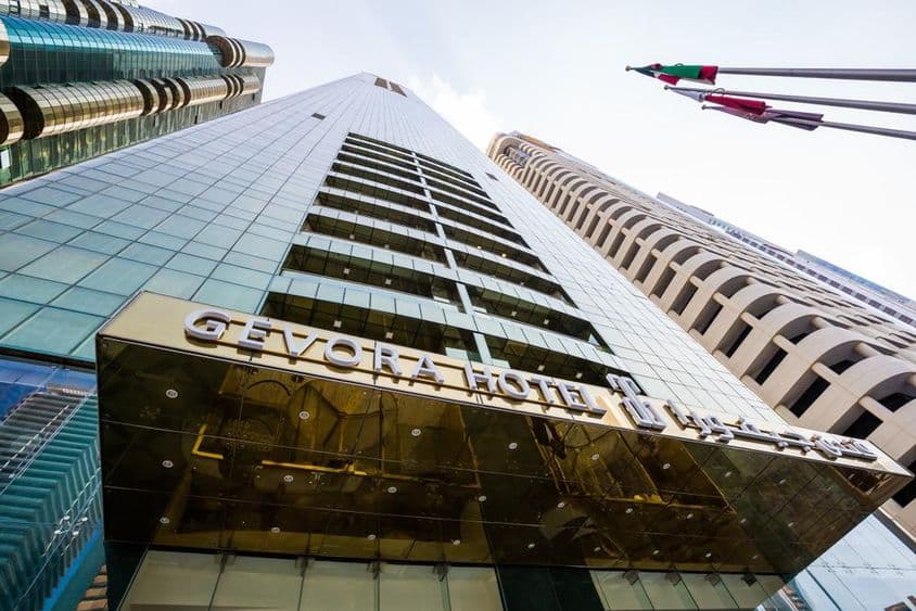 Hotel Gevora en Dubái, uno de los hoteles más altos del mundo.