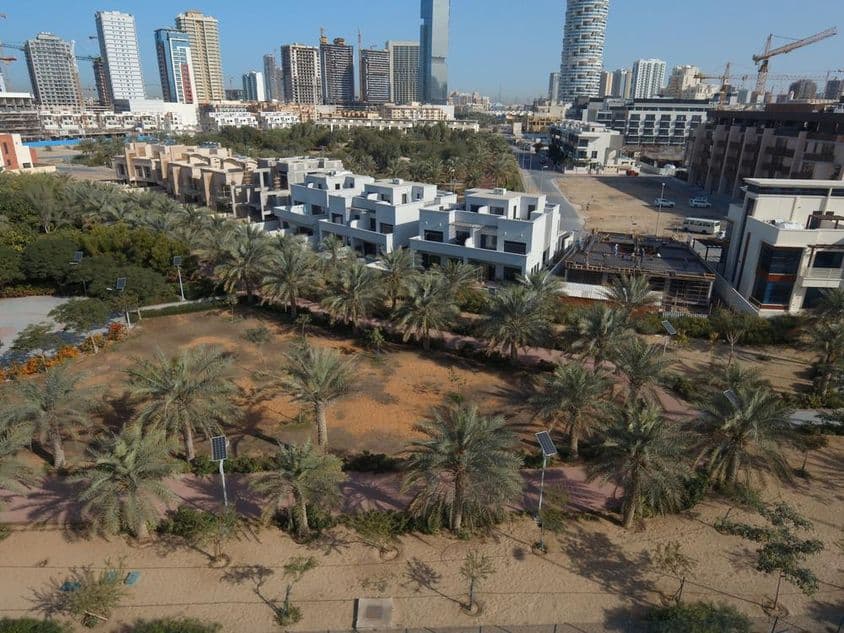 Dubai JVC desde arriba.