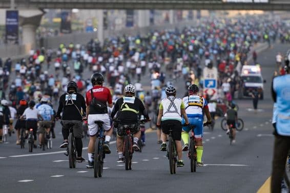 Evento anual de Dubai Ride.