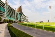 hotel de Meydan y el hipódromo.
