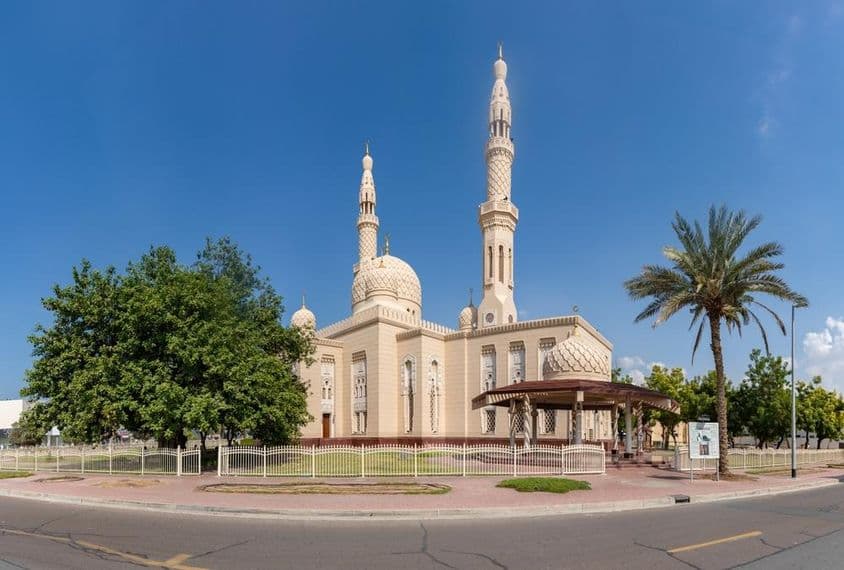 La Mezquita Jumeirah en Dubái.