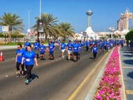 Maratón ADNOC 2018, Abu Dhabi, Emiratos Árabes Unidos.