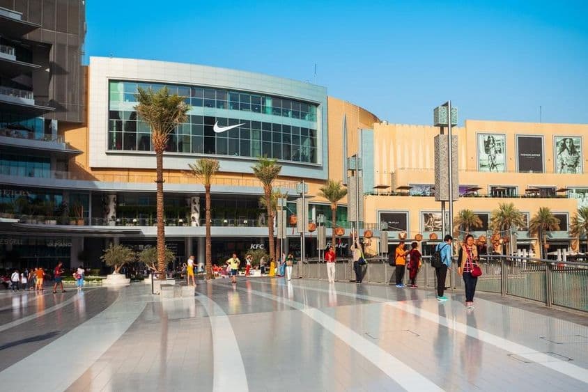 El Dubai Mall es el segundo centro comercial más grande del mundo.