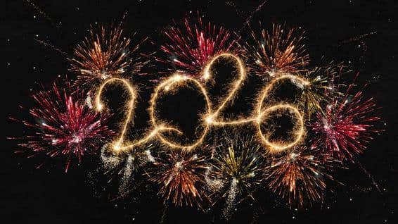 Feliz Año Nuevo 2026.