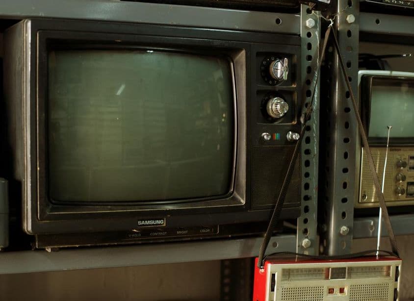 Televisión antigua.
