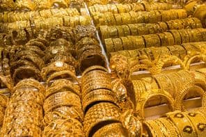 Zoco del Oro de Dubái.