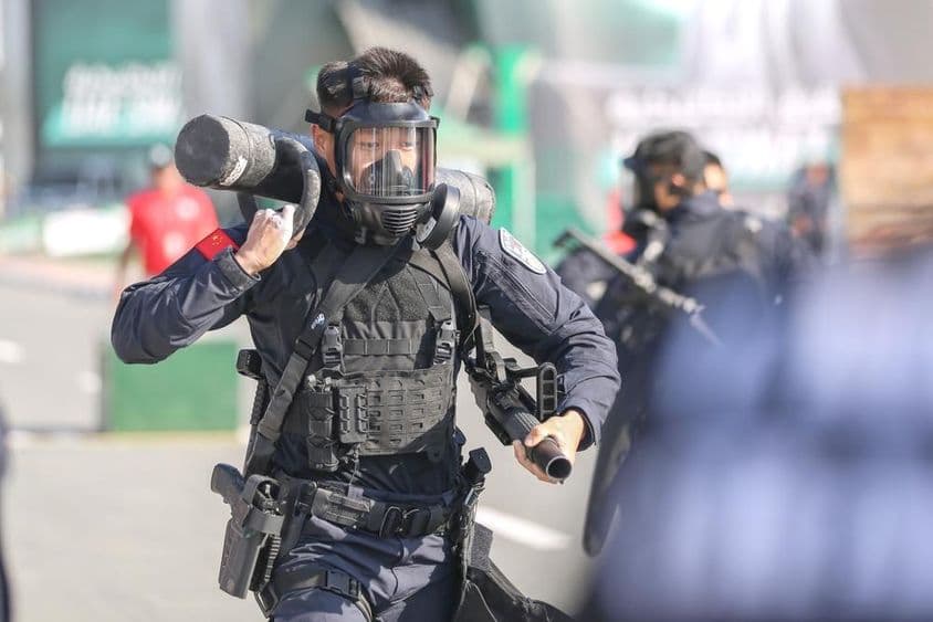 Desafío SWAT de los Emiratos Árabes Unidos 2025 Dubái.