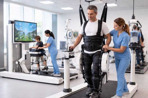 Sanación con asistencia robótica.