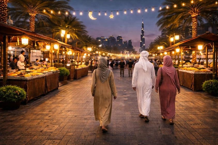 Paseo Nocturno Ramadán en Karama