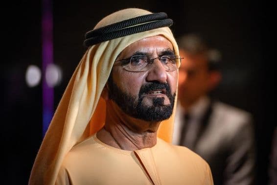 Mohammed bin Rashid Al Maktoum.