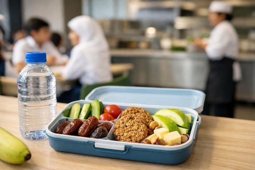 Merienda saludable en Abu Dhabi