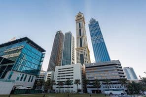 La torre Big Ben de los Emiratos Árabes Unidos.