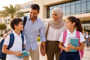 Momento escolar en vacaciones de invierno