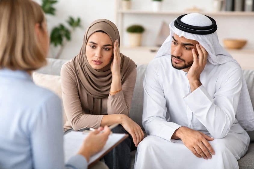 Apoyo emocional durante un período tenso