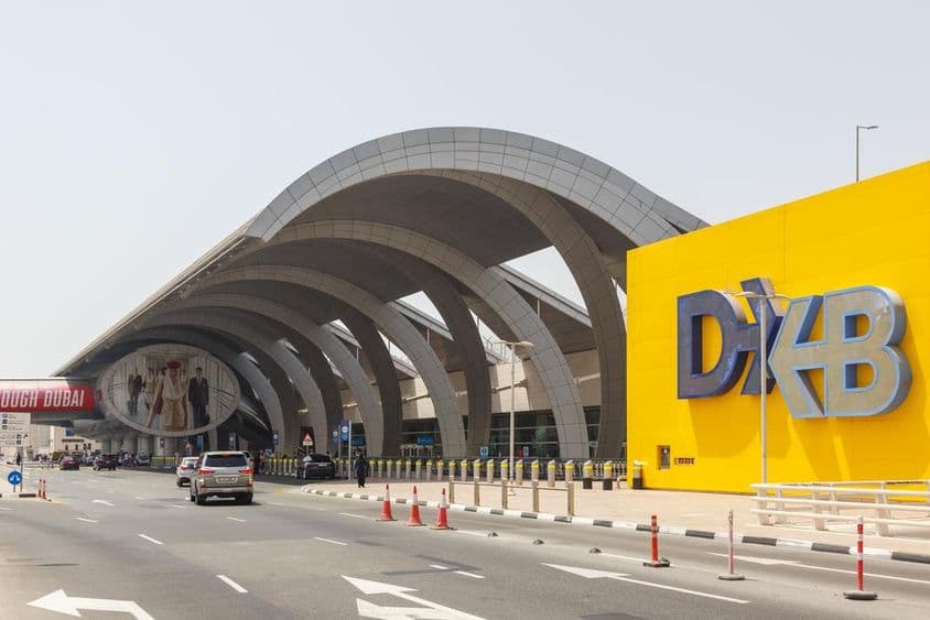 Terminal 3 de DXB en el Aeropuerto de Dubái
